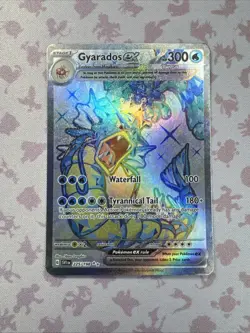 Gyarados ex 225/198 Scarlet & Violet (SV1) NM Full Art Ultra Rare Pokemon Card - Image 1