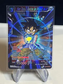 Dragon Ball Super Card Game Ultimate Squad #BT17-007 Son Goku Foil ZL13 - Image 1