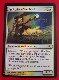 1x Springjack Shepherd | FOIL Mystery Booster | Eventide | MTG Magic Cards - Image 1