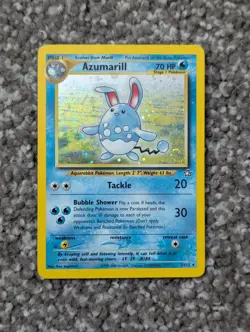 Azumarill 2/111 Neo Genesis Holo Pokemon TCG Vintage Card - Image 1