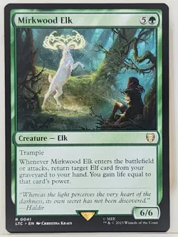 Commander: The Lord of the Rings: Tales of Middle-earth Mirkwood Elk - Image 1