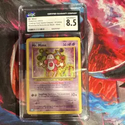 Pokemon Mr. Mime Holo Trading Card Game Classic 50 HP 013/034 CGC 8.5 - Image 1