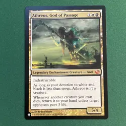 Wizards Athreos, God of Passage List Reprints Mythic White Black Creature … - Image 1