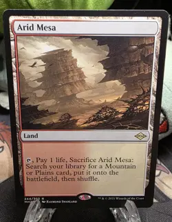 Magic: The Gathering Arid Mesa 244/303 Modern Horizons 2 Rare Land Regular - Image 1