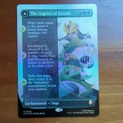 The Legend of Kyoshi Avatar (0358) Borderless Foil MtG TLA - Image 1