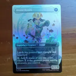 The Legend of Kyoshi Avatar (0358) Borderless Foil MtG TLA - Image 2