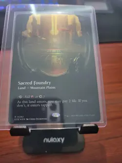 Sacred Foundry (Borderless) Edge of Eternities Foil - Image 1