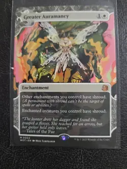 Greater Auramancy Wilds of Eldraine: Enchanting Tales Regular - Image 1