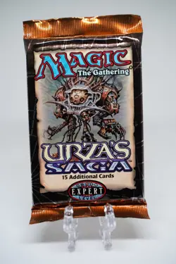 1998 MTG Magic the Gathering Urza's Saga Booster Pack New Sealed WOTC Vintage - Image 1
