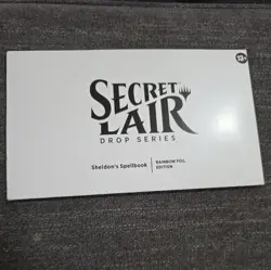 Sheldon’s Spellbook Rainbow Foil Sealed Secret Lair MTG NM - Image 1
