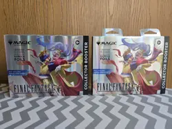 (2) Final Fantasy Collector Booster Omega Pack Factory Sealed MTG - Image 1