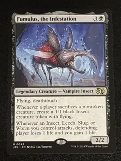 MTG Foundations Jumpstart Fumulus, the Infestation Anime 0042 NM Rare - Image 1