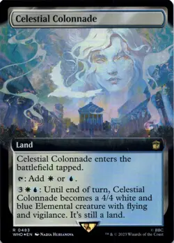 Celestial Colonnade Extended Art - Foil - Doctor Who - (483) NM - Image 2