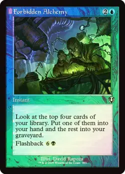 Forbidden Alchemy (Retro Foil) - Uncommon - INR - Magic MTG NM - Image 1