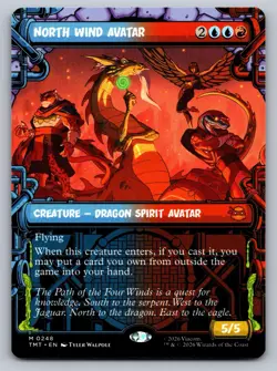 MTG North Wind Avatar 0248 Showcase TMNT Mythic Rare TMT EN - Image 1
