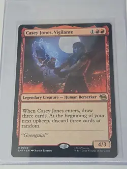 Casey Jones, Vigilante - 0088 - R - Non-Foil - TMNT - MTG - NM/M - Image 1