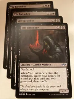 x4 MTG Vile Entomber Modern Horizons 2 108/303 Regular Uncommon NM - Image 1