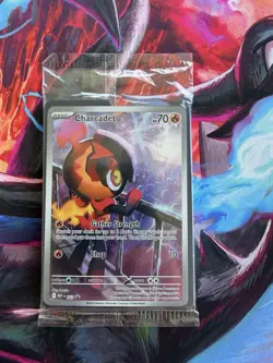 SEALED Charcadet 22 Black Star Promo Phantasmal Flames ETB Pokemon TCG Card - Image 3