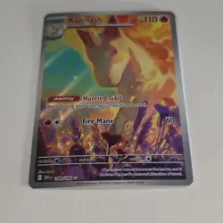 Pokemon Rapidash 189/182 Sv10 Destined Rivals Illustration Rare Holo 110 HP - Image 2