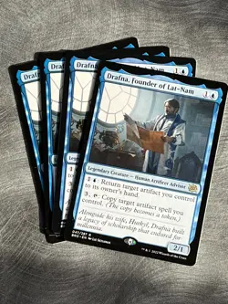 MTG - Drafna, Founder of Lat-Nam X4 - The Brothers' War - 047/287 - Regular Rare - Image 1