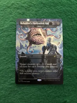 Beholder's Enervation Ray - Defile (Rainbow Foil) Secret Lair Drop Foil - Image 1