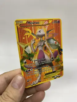 Mewtwo EX Gold Metal Pokemon Card-Collectible Gift Display！Christmas - Image 1