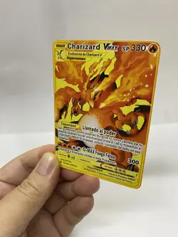 Charizard VMAX Gold Metal Pokemon Card-Collectible Gift Display！PRETTY - Image 4