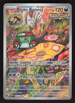 Brute Bonnet 207/182 Pokemon TCG SV04: Paradox Rift NM - Image 1
