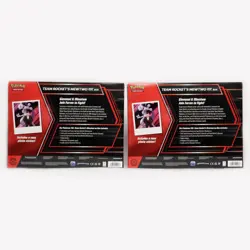 SEALED Pokemon TCG: Team Rocket's Mewtwo ex Boxes Destined Rivals – LOT OF 2 - Image 2