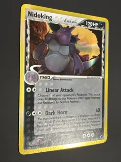 Pokemon TCG Nidoking Delta Species 6/101 Holo Rare Ex Dragon Frontiers 2006 LP - Image 4