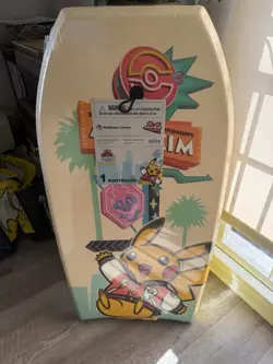 [Sealed] Pokemon Worlds Championship Anaheim 2025 Boogie Body Board Pikachu - Image 1