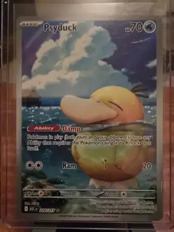 Pokemon TCG Psyduck 226/217 Illustration Rare Ascended Heroes Near Mint - Image 1
