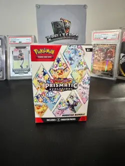 Pokemon TCG Prismatic Evolutions Booster Bundle Sealed New - Image 1