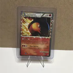 Pokemon Typhlosion Prime 110/123 Heartgold & Soulsilver Ultra Rare Holo 140 HP - Image 1