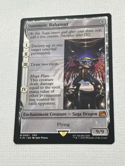 x1 Summon: Bahamut x1 -Final Fantasy- Regular Magic the gathering (LP) - Image 3