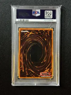 PSA 10 Yugioh Mask Of Restrict #LON-018 Labyrinth Of Nightmare Unlimited POP 12! - Image 2