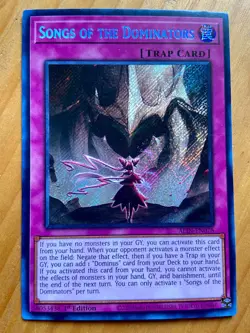 Yu-Gi-Oh! Songs of the Dominators ALIN-EN078 Alliance Insight 1st Edition - Image 1