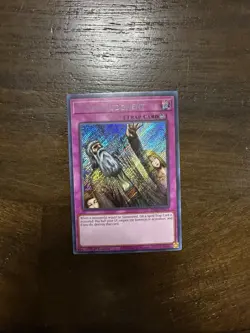 Yugioh Solemn Judgment RA02-EN075 Secret Rare 1st Edition Near Mint Condition - Image 1