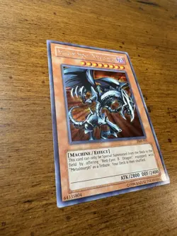 Red-Eyes Black Metal Dragon FMR-001 Forbidden Memories Secret Rare LP Yu-Gi-Oh - Image 2