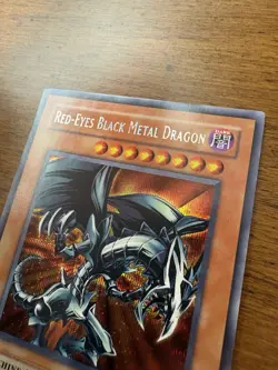 Red-Eyes Black Metal Dragon FMR-001 Forbidden Memories Secret Rare LP Yu-Gi-Oh - Image 3