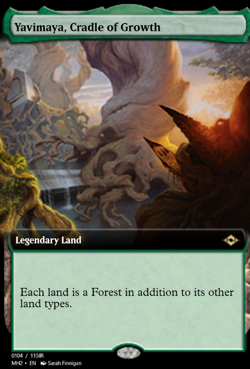Yavimaya, Cradle of Growth Modern Horizons 2 Regular - Image 1