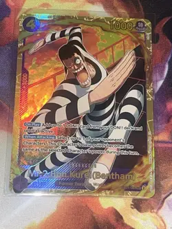 One Piece TCG The Best Vol. 2 PRB02 Mr.2.Bon.Kurei(Bentham) EB01-061 SEC Reprint - Image 1