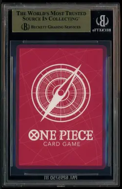2025 ONE PIECE PROMOS BVB X ONE PIECE MATCH DAY 2025 #003 MONKEY D. LUFFY BGS 10 - Image 3