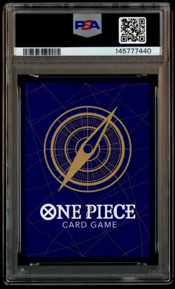 2025 ONE PIECE JPN PROMOS OFFICIAL EVENT TOP PRIZE #014 MONKEY D. LUFFY PSA 10 - Image 3