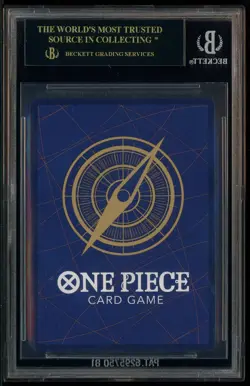 2025 One Piece The Best Premium Vol.2 OP06007 Shanks SP BGS 10 BLACK LABEL - Image 3