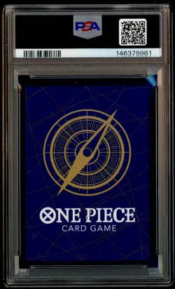 2024 One Piece OP09 Japanese #093 Marshall D. Teach Manga Alternate Art PSA 10 - Image 3