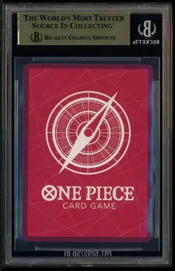 2025 ONE PIECE PROMOS BVB X ONE PIECE MATCH DAY 2025 #003 MONKEY D. LUFFY BGS 10 - Image 3