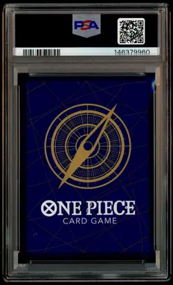 2025 One Piece OP13 Japanese #119 Portgas D. Ace Red Manga Alternate Art PSA 10 - Image 3