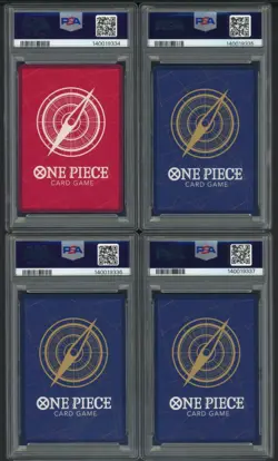 Lot (6) PSA 10 Five Elders Demon God Pack w/ Imu One Piece Sequential Set - Image 3