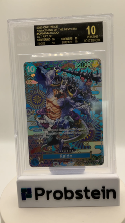 2023 One Piece Awakening/New Era OP04044 Kaido Alt Art SP BGS 10 BLACK LABEL - Image 2